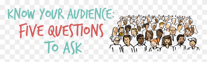 983x241 Know Your Audience Cartoon, Person, Human, Text HD PNG Download