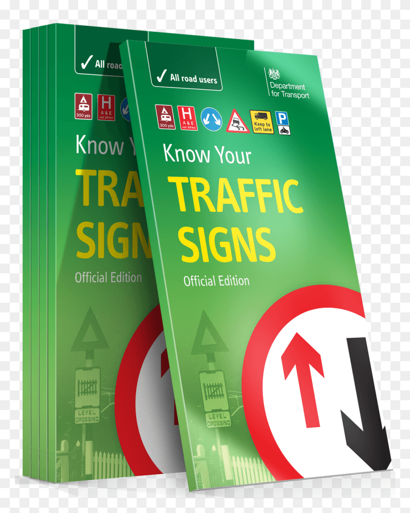 1090x1386 Know Your Traffic Signs Highway Code Uk Book, Poster, Advertisement, Flyer HD PNG Download