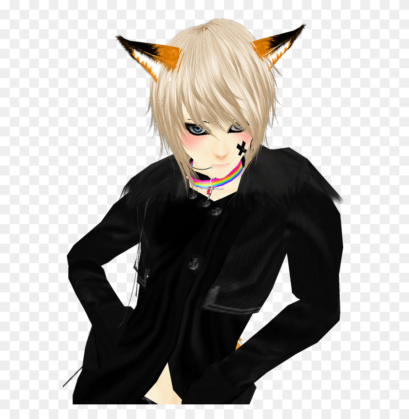 582x800 Known As Deathbygiggles On Imvu Giggles Is The Owner Cartoon, Manga, Comics, Book HD PNG Download