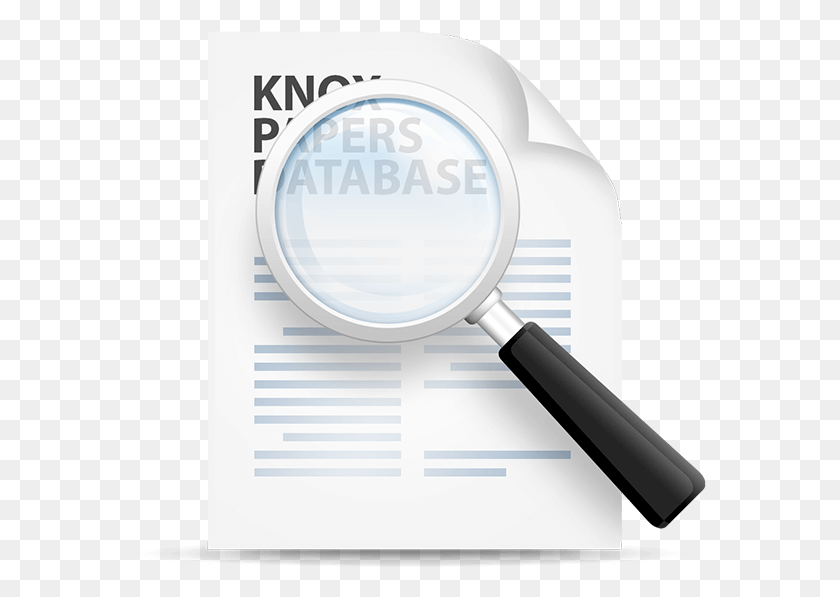 573x537 Knox Papers Database Icon Search Document, Лупа, Фен, Сушильная Машина Png Скачать