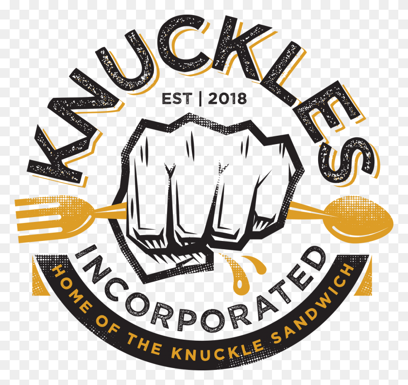 1419x1330 Knuckles Logo Stony Point, Hand, Text, Plant HD PNG Download