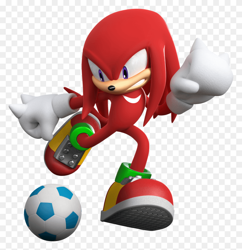 3119x3222 Knuckles Mario And Sonic At The Olympic Games Knuckles The Echidna HD PNG Download