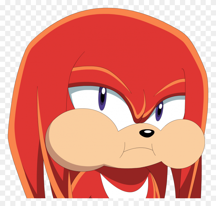 1454x1381 Knuckles Puffy Cheeks Knuckles Sonic X, Baseball Cap, Cap, Hat HD PNG Download
