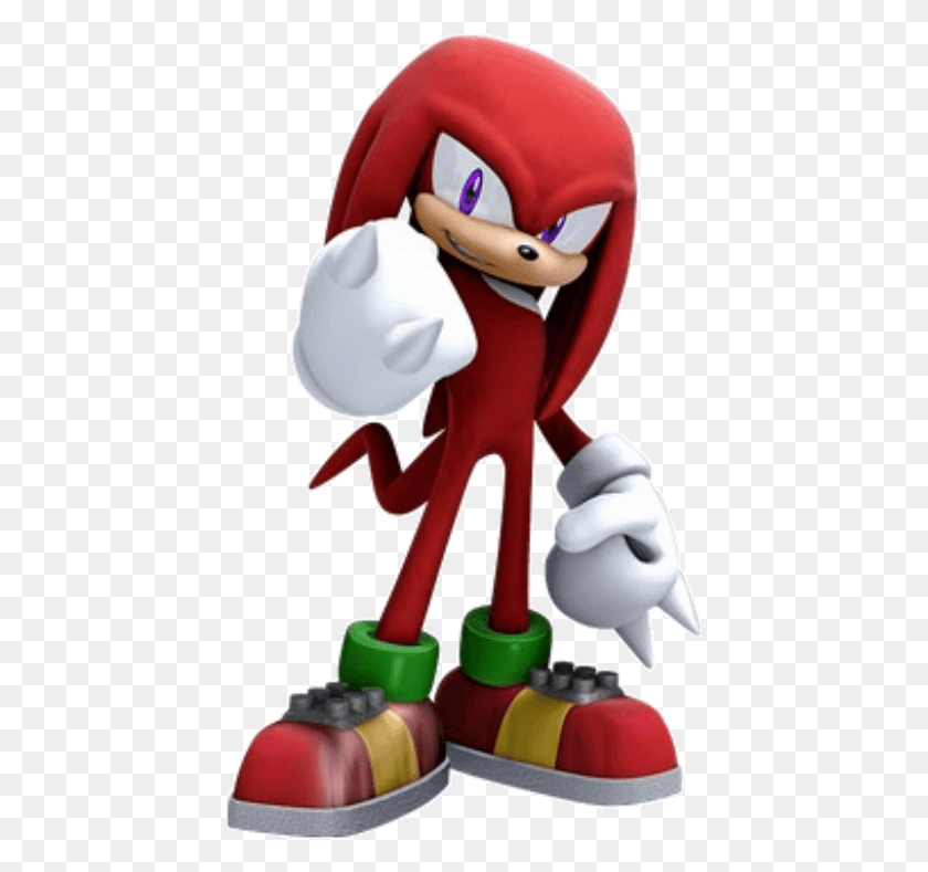 431x729 Knuckles The Echidna 3d Model Knuckles The Echidna Sonic, Toy, Super Mario HD PNG Download