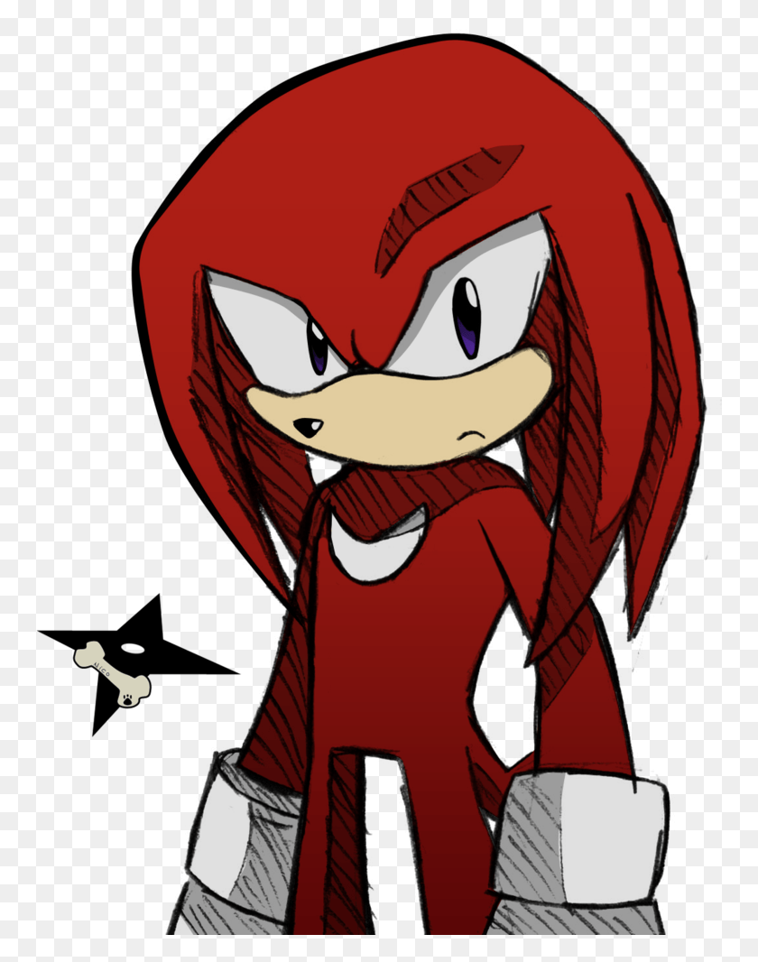 761x1006 Knuckles The Echidna Drawings Knuckles The Echidna Art, Sunglasses, Accessories, Accessory HD PNG Download