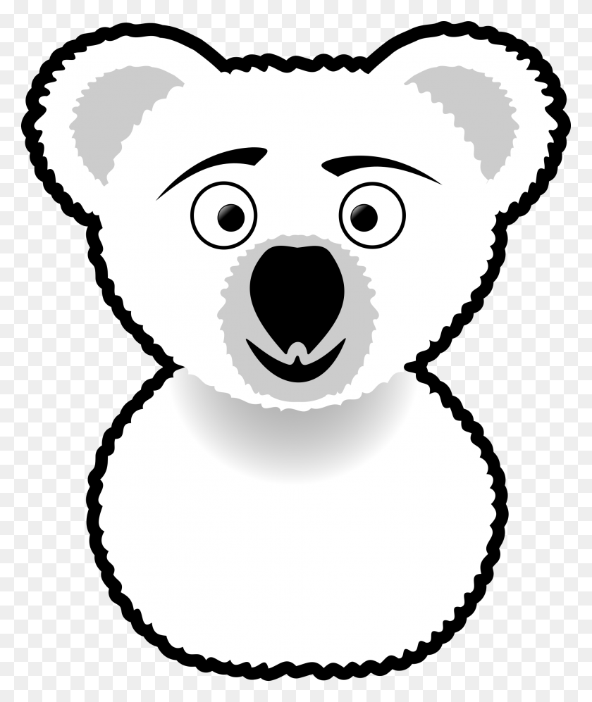 1996x2400 Koala Bear Line Art Drawing Computer Icons, Animal, Mammal, Snowman HD PNG Download