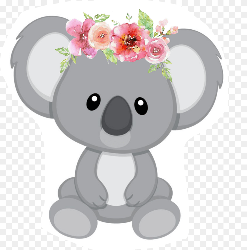 1024x1038 Koala Bear Princess Girl Daughter Family Imagenes De Animalitos Animados, Flower, Plant, Rose, Toy Clipart PNG