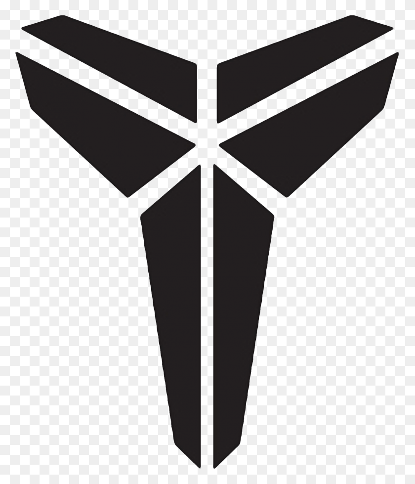 1413x1665 Логотип Коби Брайанта, Логотип Nike Black Mamba, Игрушка, Воздушный Змей, Крест Png Скачать