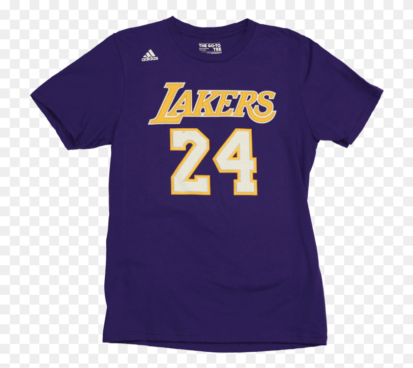 722x689 Kobe Bryant Los Angeles Lakers T Shirt Front Lakers Jersey, Clothing, Apparel, Shirt HD PNG Download