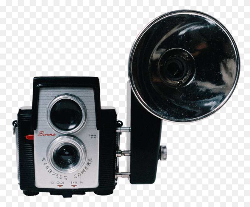 890x726 Descargar Png Kodak Brownie Starflex Tlr Cámara De Película, Electrónica, Cámara De Video, Cámara Digital Hd Png