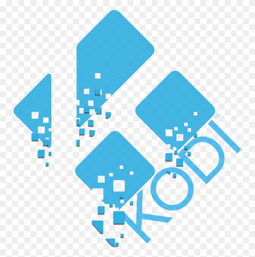 753x785 Kodi Logo, Text, Graphics HD PNG Download