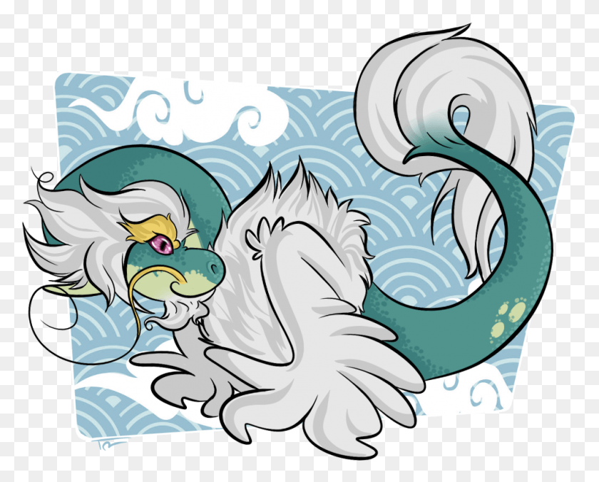 985x779 Kohaku Cartoon, Dragon, Sea, Outdoors HD PNG Download