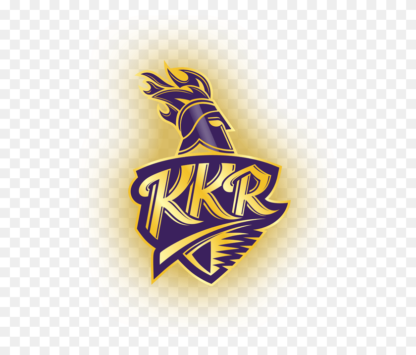 548x657 Kolkata Knight Riders Team Kkr Logo In, Label, Text, Symbol HD PNG Download