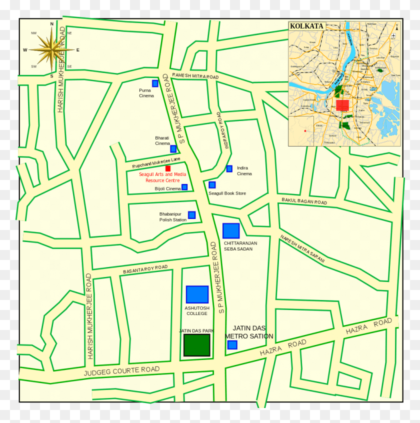 1015x1023 Kolkata Seagull Arts Location Map, Plan, Plot, Diagram HD PNG Download