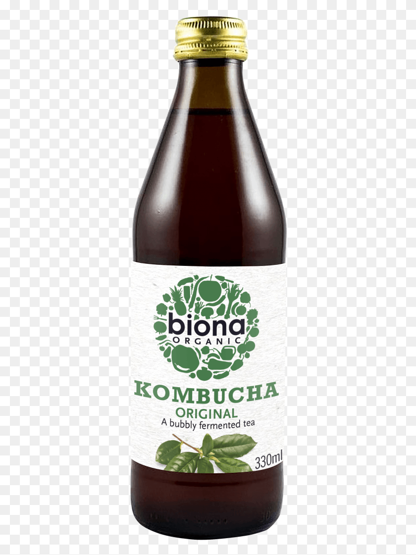 318x1061 Kombucha Orig Biona, Beverage, Drink, Alcohol HD PNG Download