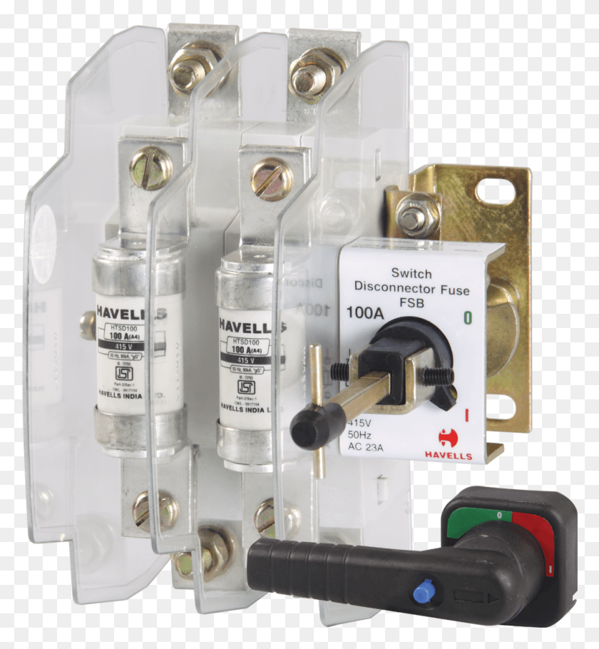 1000x1091 Kompact Switch Disconnector Fuse Unit Double Pole 100 A Switch Fuse Unit, Electrical Device, Mixer, Appliance HD PNG Download