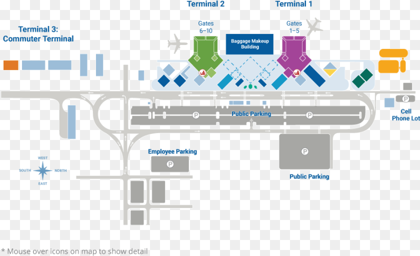 Kona Airport Map, Terminal, Airport Terminal, Road, Water PNG