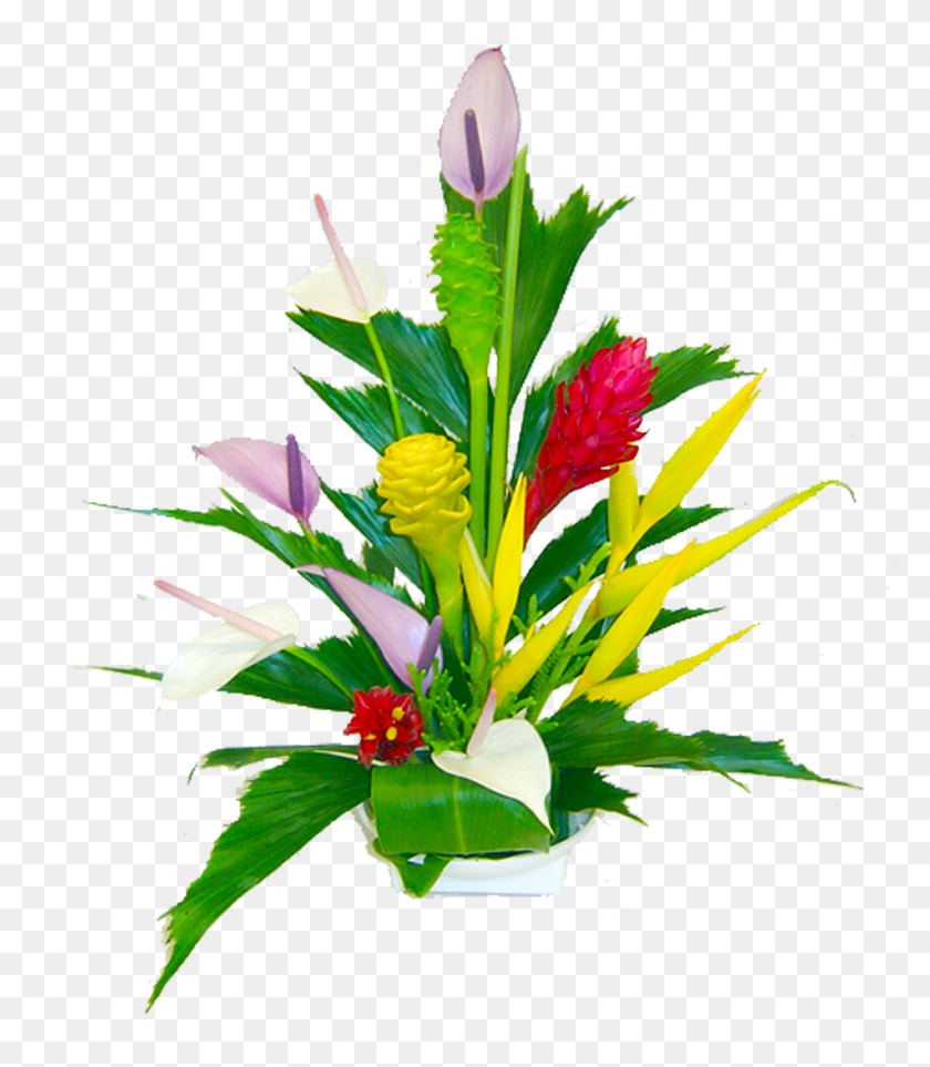 951x1101 Kona Tropical Hawaiian Flowers Bouquet Flower, Plant, Blossom, Flower Arrangement HD PNG Download