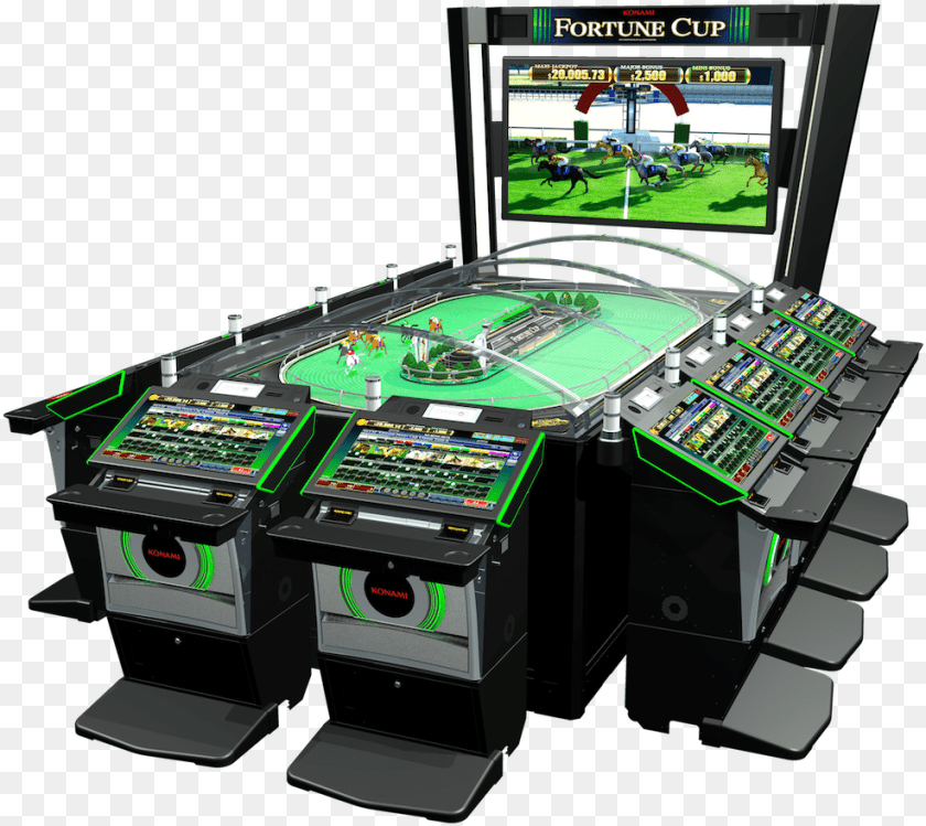 Konami Horse Racing Game, Arcade Game Machine Clipart PNG