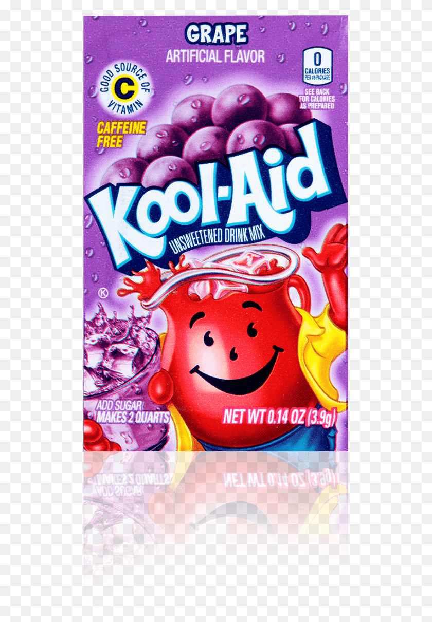 515x1151 Kool Aid Grape Drink Mix Unsweetened Poster, Sweets, Food, Confectionery HD PNG Download
