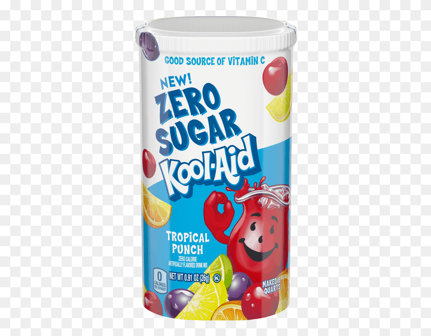 316x595 Kool Aid Sugar Free Drink Mix Предложение Kool Aid, Олово, Банка, Алюминий Hd Png Скачать