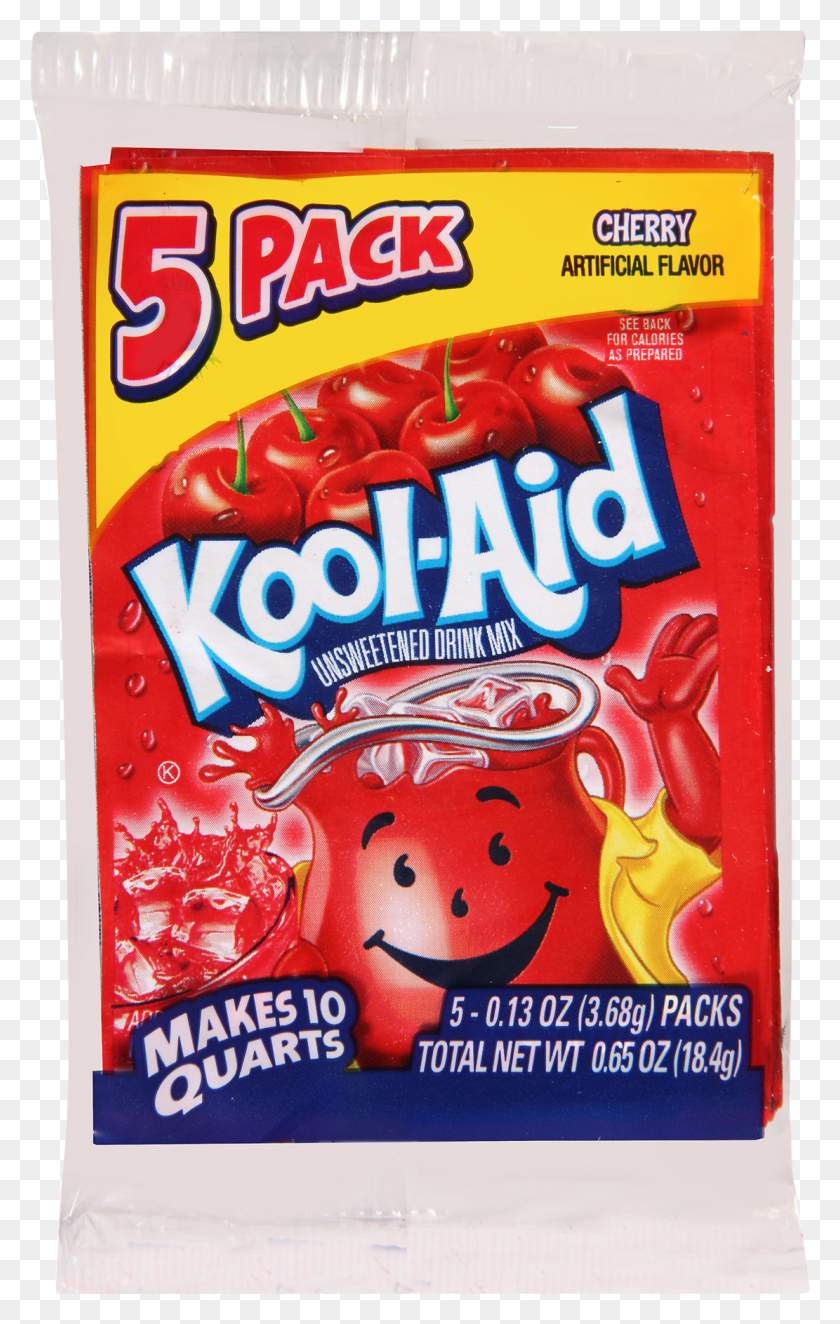 1111x1801 Kool Aid Unsweetened Cherry Powdered Soft Drink, Poster, Advertisement, Gum HD PNG Download
