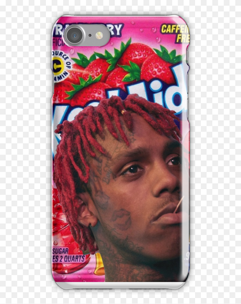 527x1001 Koola Famous Dex Flavored Iphone 7 Snap Case Kool Aid Rappers, Face, Person, Human HD PNG Download