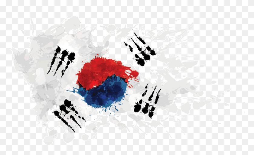 840x488 Корейская Республика Корея Кари Дуит Керджа, Графика, Современное Искусство Hd Png Скачать