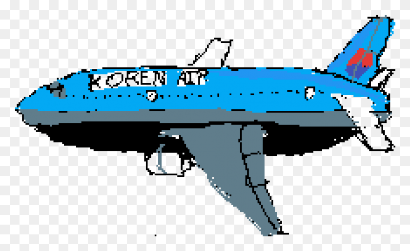 873x509 Korean Air Airliner, Vehicle, Transportation, Aircraft Descargar Hd Png