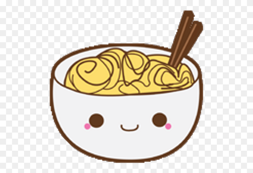 517x514 Korean Korea Seoul Follow Cute Chinese Food Drawings, Bowl, Noodle, Pasta HD PNG Download
