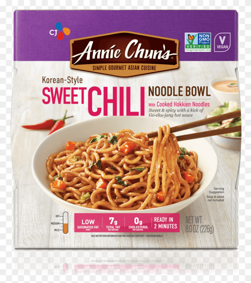 791x899 Korean Style Sweet Chili Noodle Bowl Korean Sweet Chili Noodle Bowl, Pasta, Food, Spaghetti HD PNG Download