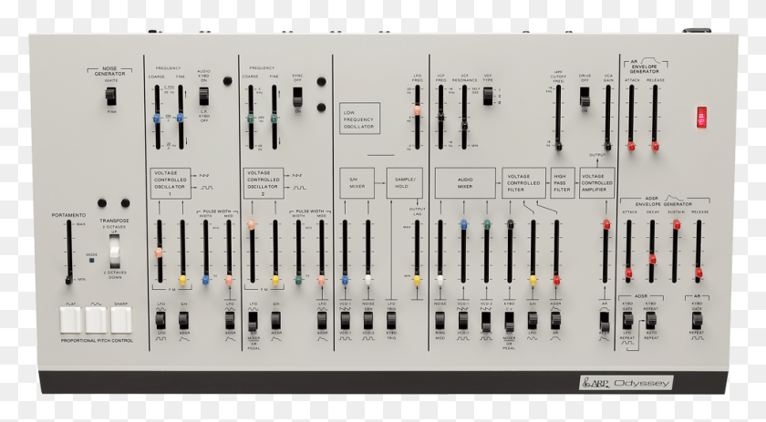 968x501 Korg Arp Odyssey Module, Electronics, Amplifier, Stereo HD PNG Download