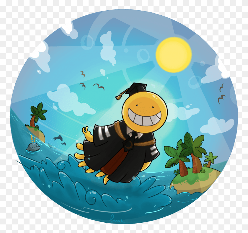 1276x1194 Koro Sensei Is The Only Teacher I Wish For Illustration, Person, Human, Outdoors HD PNG Download