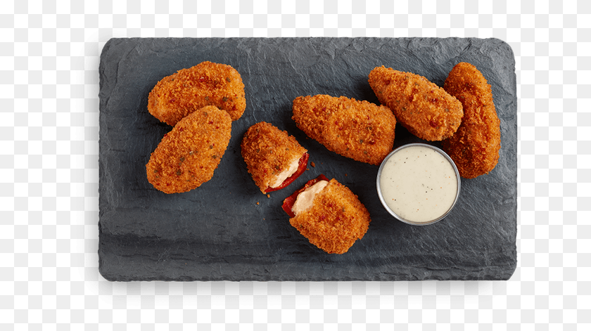 637x411 Korokke, Fried Chicken, Food, Nuggets HD PNG Download