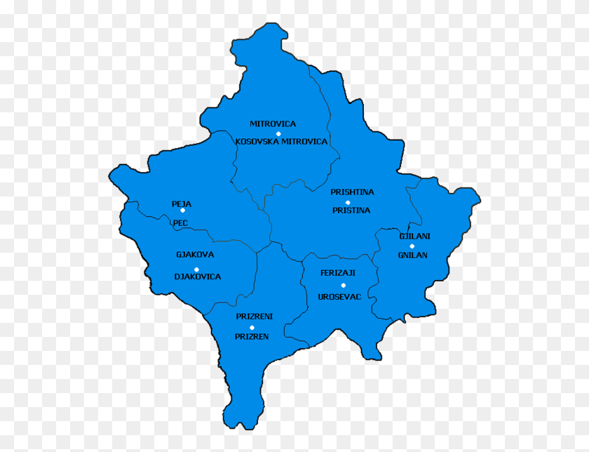 Kosovo, Map, Diagram, Plot HD PNG Download