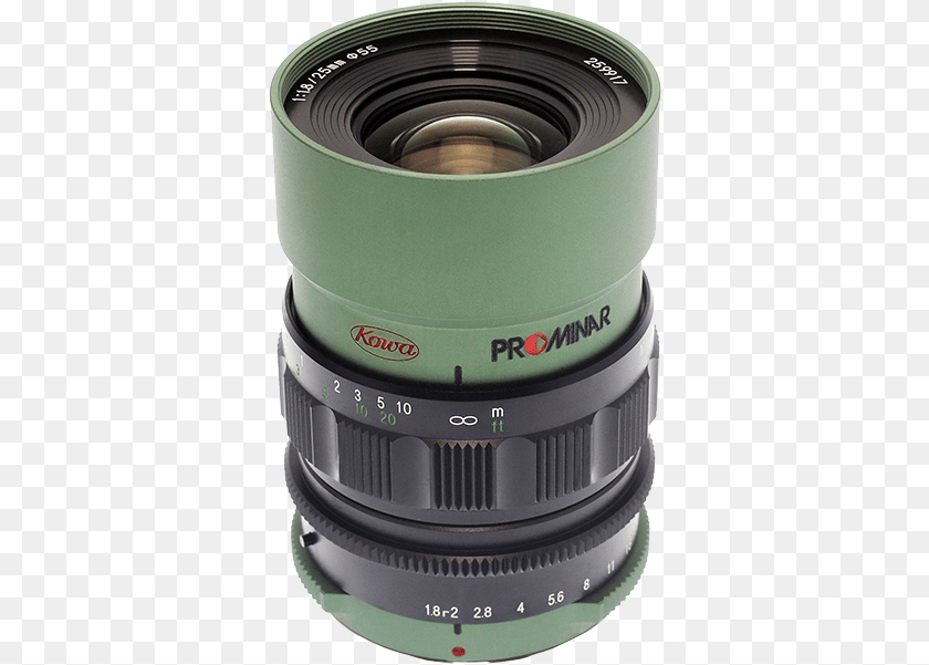 356x601 Kowa Prominar 25mm F1 Teleconverter, Camera Lens, Electronics, Bottle, Shaker Sticker PNG