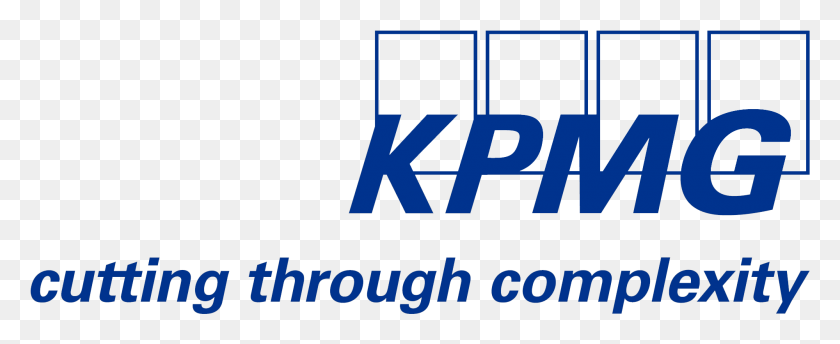 1999x729 Descargar Png Kpmg Cortando A Través De La Complejidad Logo Kpmg Cortando A Través De La Complejidad, Word, Texto, Alfabeto Hd Png