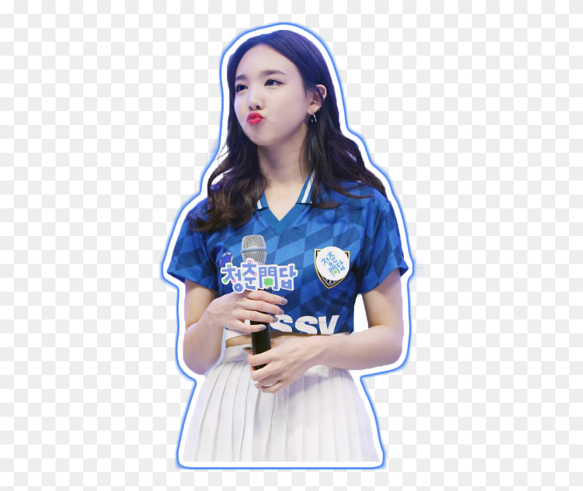 385x647 Kpop And Sticker Image Twice Nayeon Cheer Up, Clothing, Apparel, Person HD PNG Download