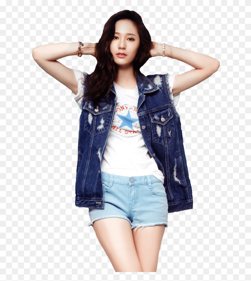 639x882 Kpop Universe Roleplay Krystal Jung Whole Body, Clothing, Female, Person HD PNG Download
