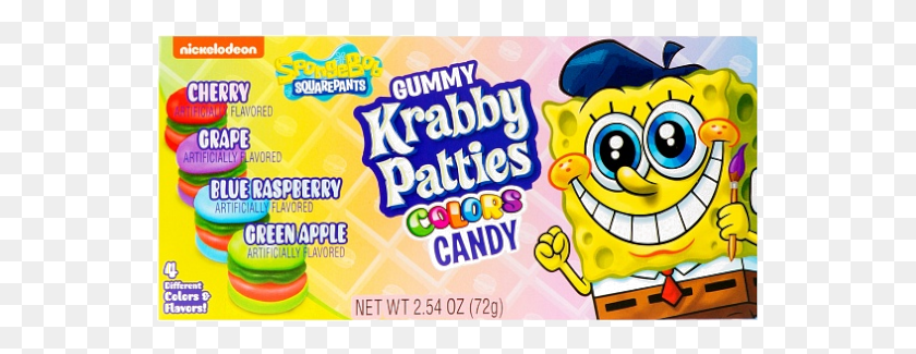 553x265 Krabby Patties Colours 72g Sponge Bob, Flyer, Poster, Paper HD PNG Download