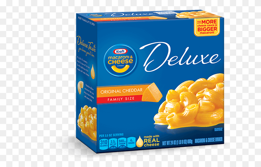 629x479 Kraft Deluxe Mac And Cheese Original, Food, Pasta, Macaroni HD PNG Download