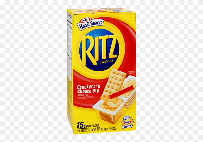289x528 Kraft Handi Snacks Ritz Crackers 39n Cheese Dip Snack Ritz Crackers N Cheese Dip, Bread, Food, Cracker HD PNG Download