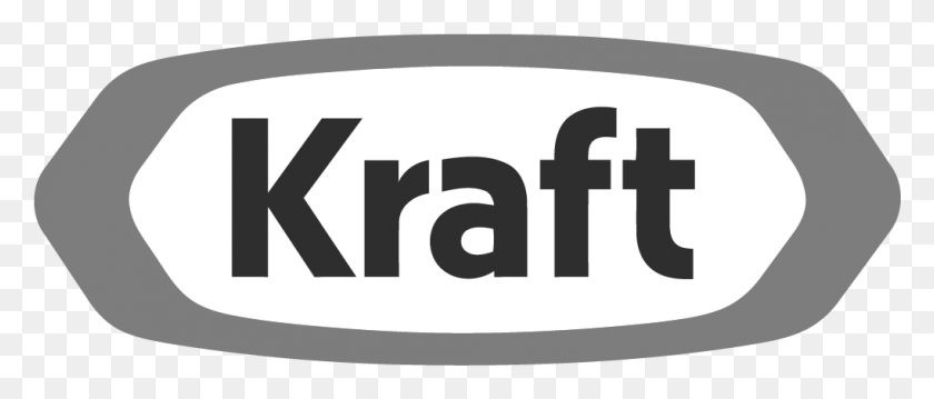 1021x392 Kraft Logo Kraft Logo Black, Label, Text, Sticker HD PNG Download