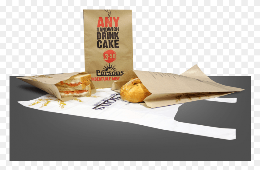 1171x740 Kraft Paper Flat Bags Corn Tortilla, Bread, Food, Burger HD PNG Download