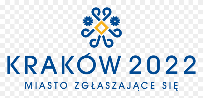 1222x546 Cracovia Presenta El Logotipo Olímpico 2022 Juegos Olímpicos De Invierno De Cracovia, Texto, Número, Símbolo Hd Png