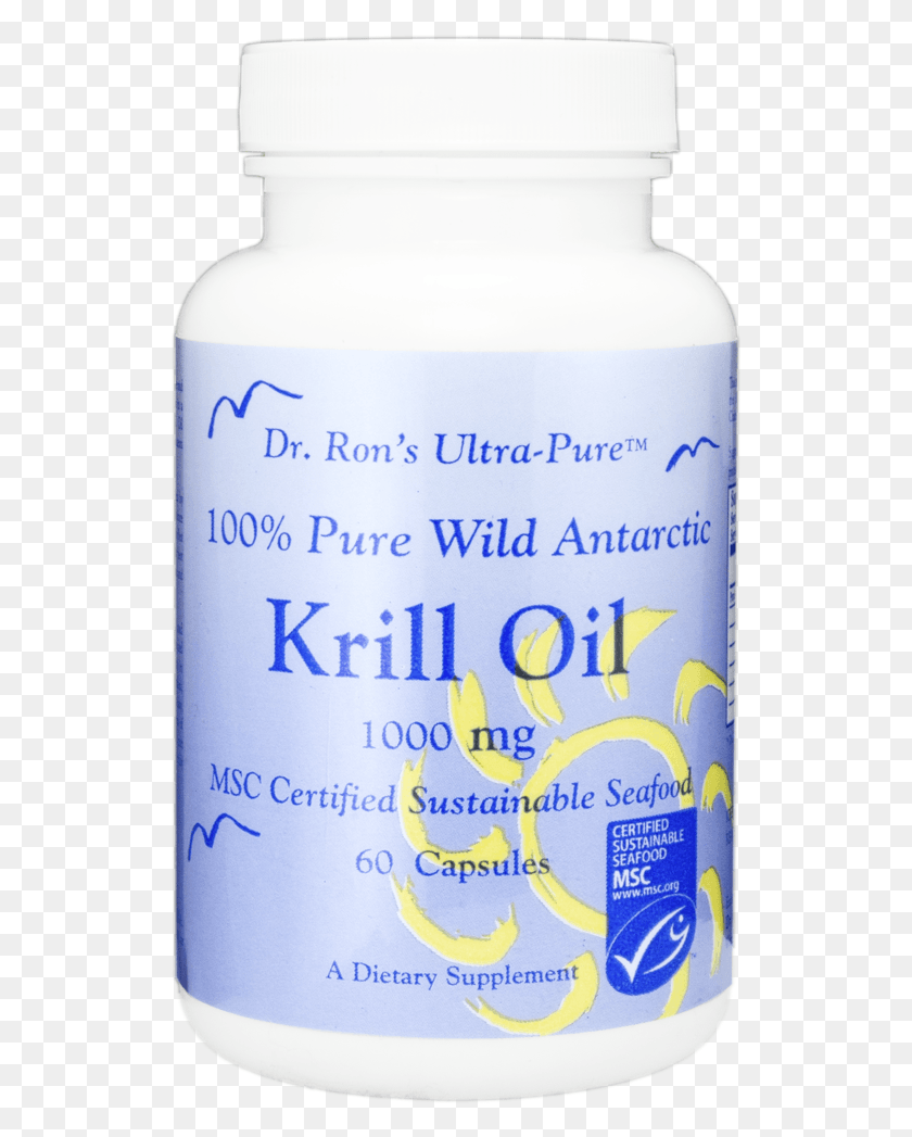 526x987 Krill Oil 1000 Mg 60 Caps Electric Blue, Bottle, Beverage, Drink HD PNG Download