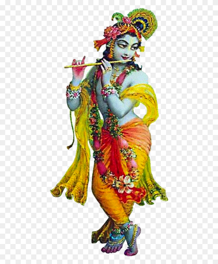 458x957 Krishna Clipart Lord Krishna Ji, Clothing, Costume, Person HD PNG Download