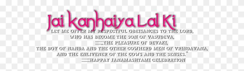 595x186 Krishna Janmashtami Krishna Janmashtami Calligraphy, Text, Alphabet, Word HD PNG Download