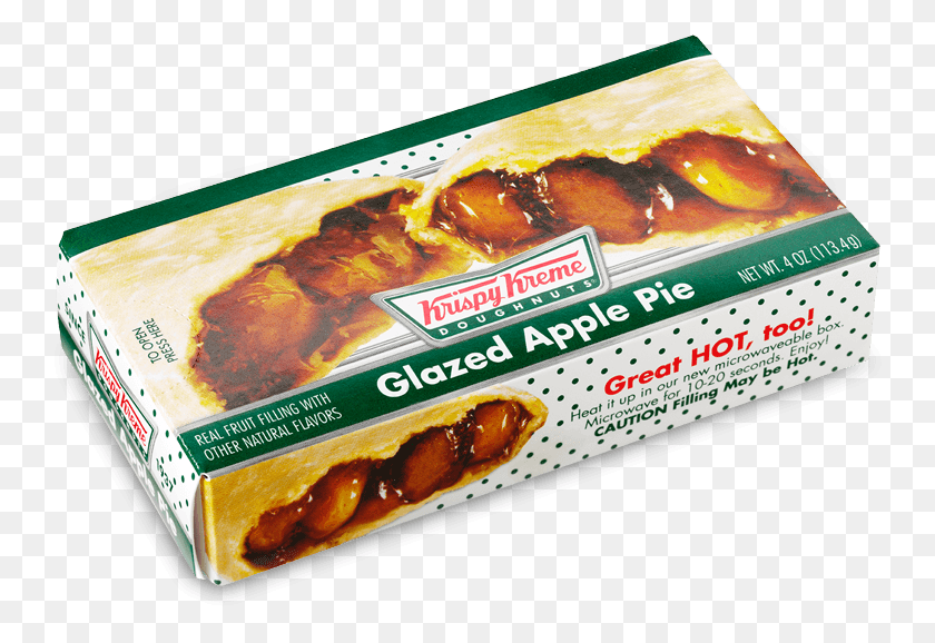 758x518 Krispy Kreme Glazed Apple Pies Convenience Food, Pork, Bacon, Ketchup HD PNG Download