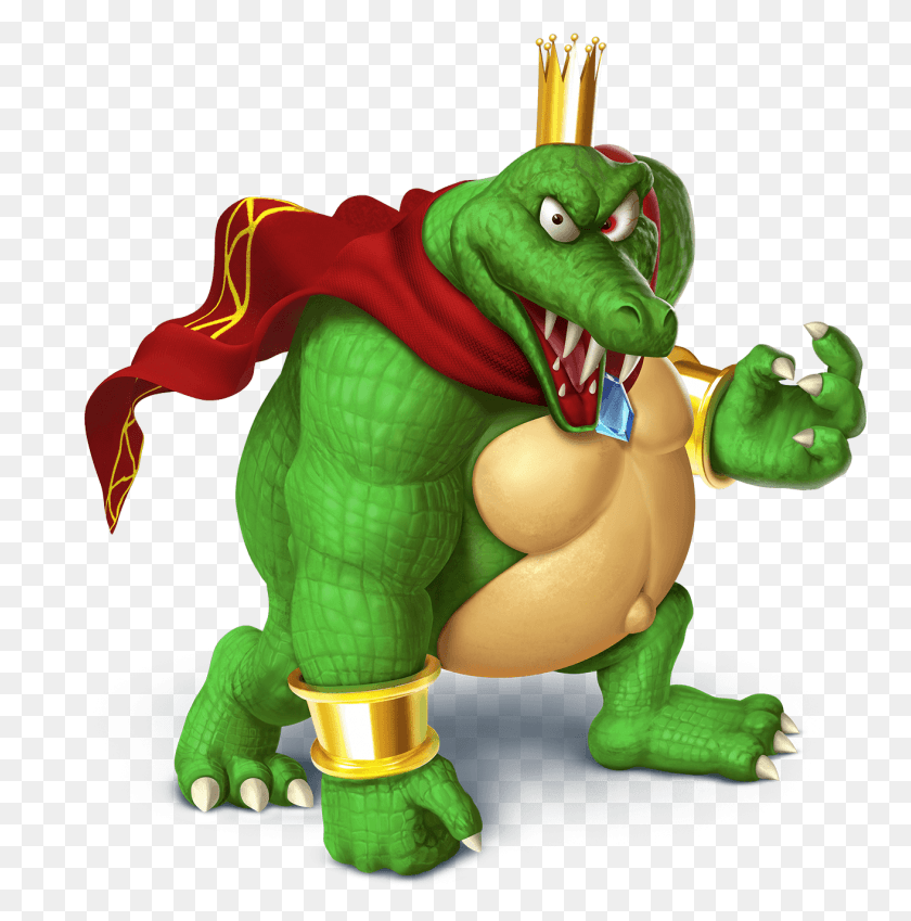 1312x1328 Krool Smashified King K Rool, Toy, Figurine, Inflatable HD PNG Download